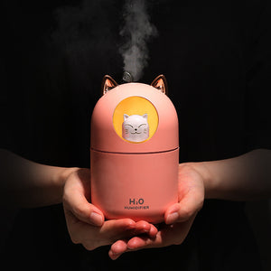 Mini Bear Humidifier for Home Silent Spray