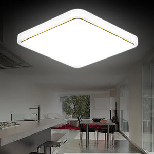 Square Ceiling Lamp for Living Room Bedroom Lighting