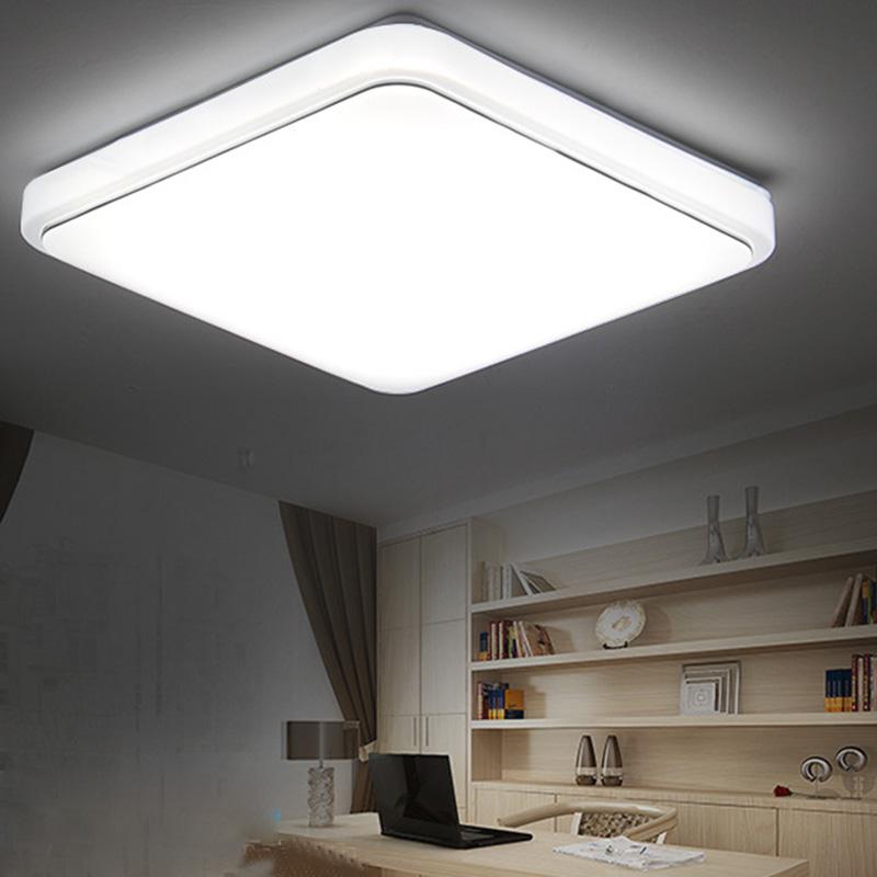 Square Ceiling Lamp for Living Room Bedroom Lighting