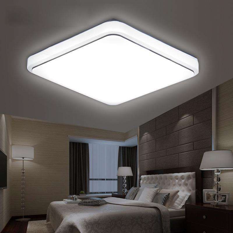 Square Ceiling Lamp for Living Room Bedroom Lighting