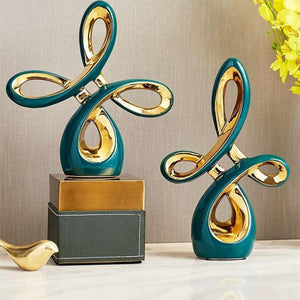 Home Modern Minimalist Ceramic Ornaments Light Luxury