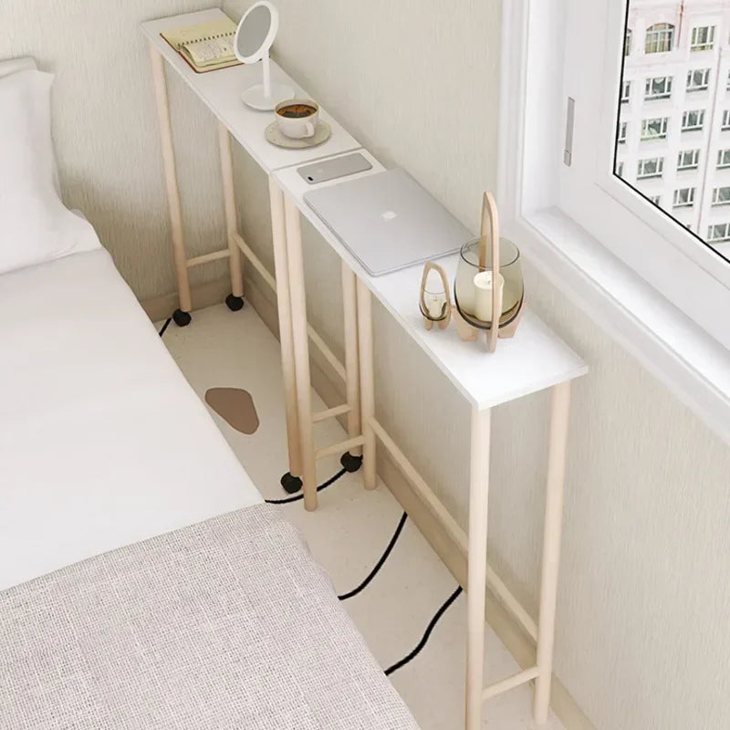 Multi-Functional Narrow Bedside Storage Rack