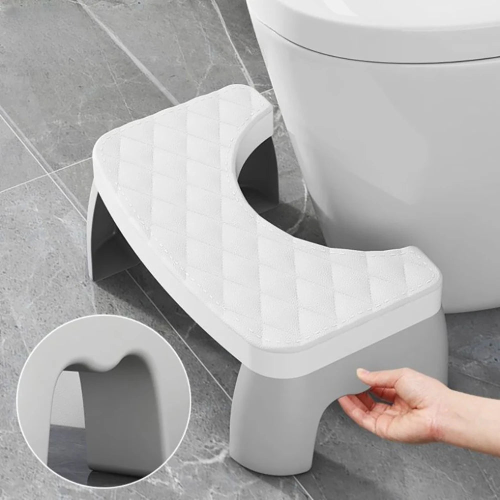 Step Box Chair – Portable Non-slip Stool for Bathroom & Footrest