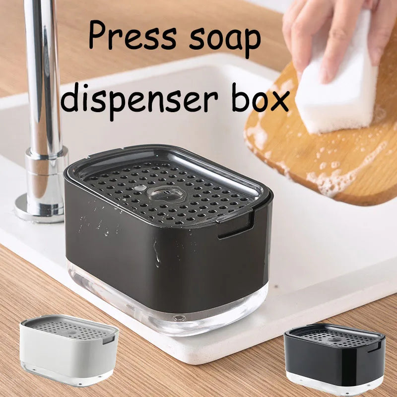 Liquid Soap Dispenser – Large Capacity Kitchen Detergent & Foam Dish