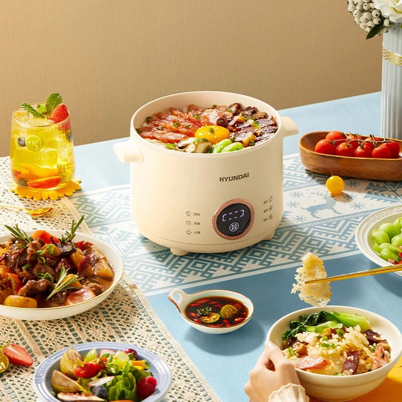 2L Electric Rice Cooker & Food Steamer – Non-Stick Hotpot (220V)