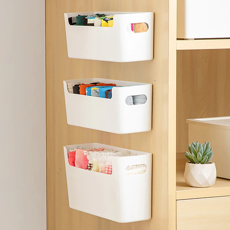 Non-Perforated Cling Film Rack – Cabinet Wall Shelf & Kitchen Organizer